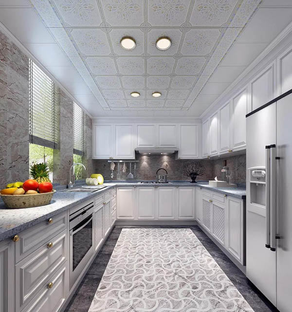 吊顶搭配让你的厨房充满浪漫的烟火味 吊顶搭配让你的厨房充满浪漫的烟火味