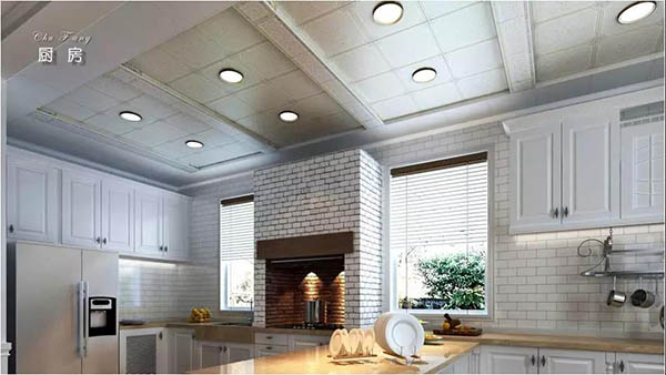 吊顶搭配让你的厨房充满浪漫的烟火味 吊顶搭配让你的厨房充满浪漫的烟火味