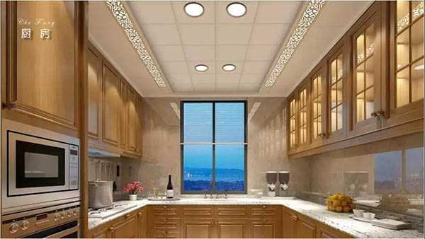 吊顶搭配让你的厨房充满浪漫的烟火味 吊顶搭配让你的厨房充满浪漫的烟火味
