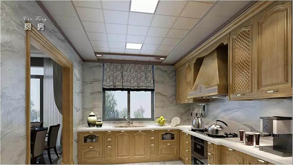 吊顶搭配让你的厨房充满浪漫的烟火味 吊顶搭配让你的厨房充满浪漫的烟火味